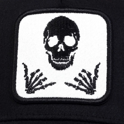 Unisex Personality Embroidery Baseball Net Caps Spring Summer