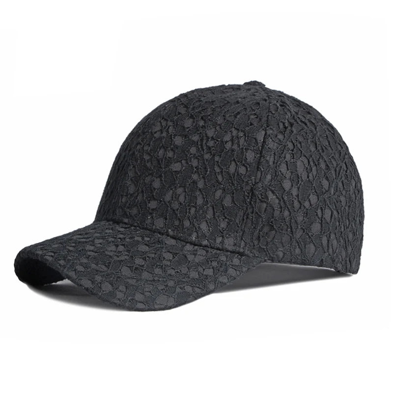 New Lace Hat Women's Thin Breathable Baseball Hats