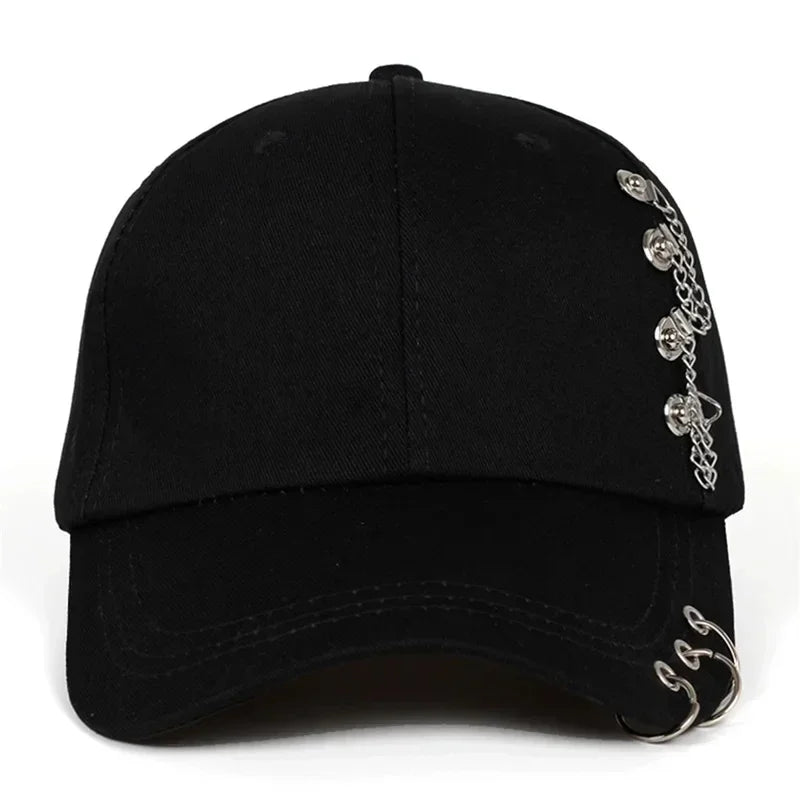 Unisex Side Iron Ring Baseball Caps Spring Autumn