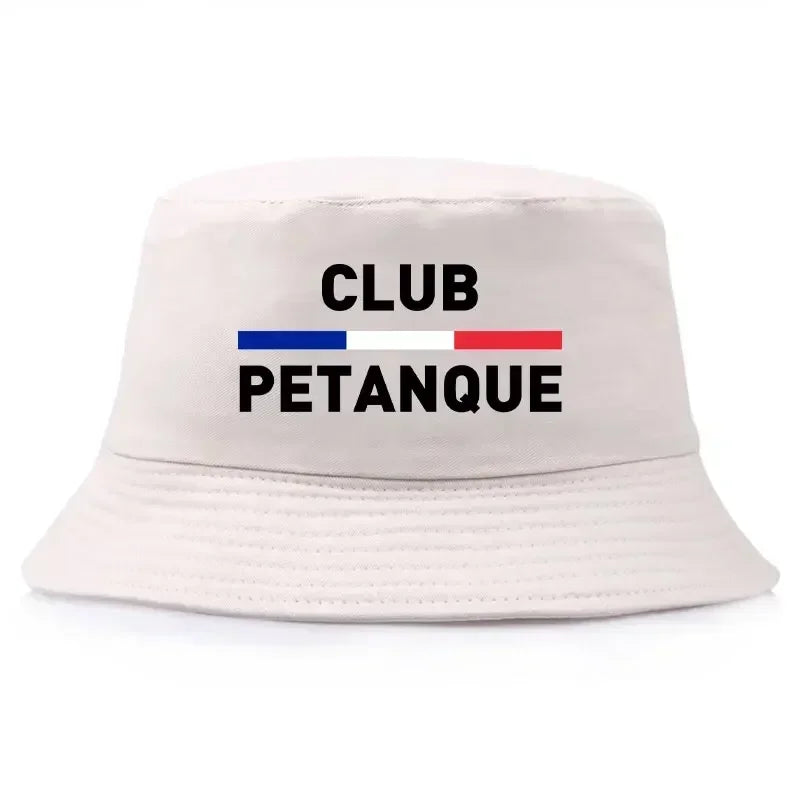 Fashion French Petanque Club Bucket Hat Unisex Adult Outdoor Sport Activities