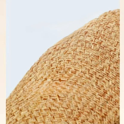 Summer Linen Hollowing Sun Hats British Gentleman Jazz Top Panama