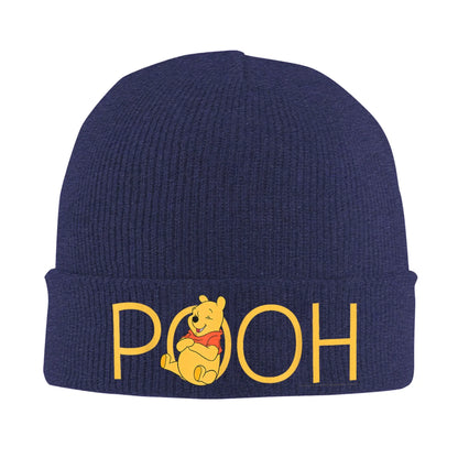 Men Women Winnie The Pooh Beanie Hats Cool Knitting Hat