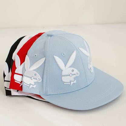 Cute Rabbit Coconut Embroidered Baseball Hat