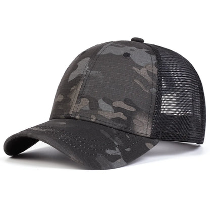 Unisex Camouflage Mesh Baseball Caps Net Caps