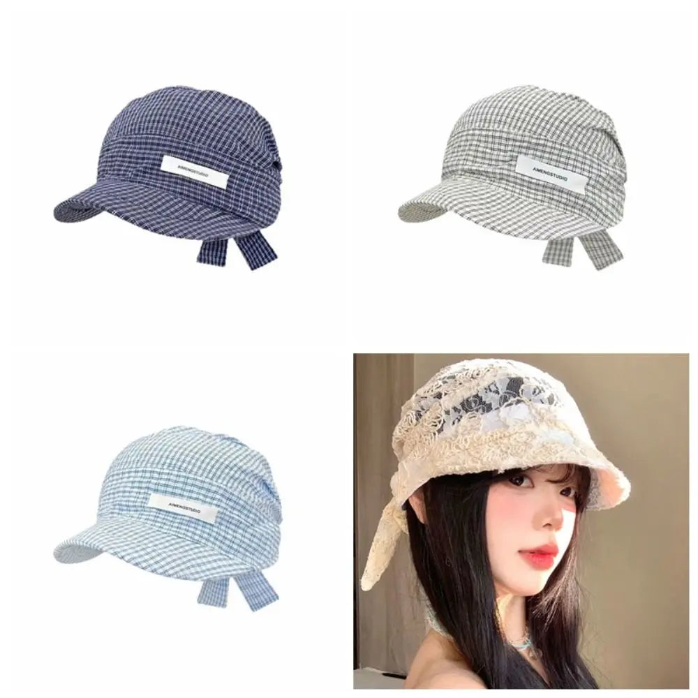 Simple Rural Style Headscarf Baseball Hat