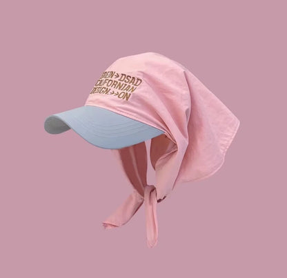 Korean Fashion Women Cotton Head Bandana Scarf Visor Hat