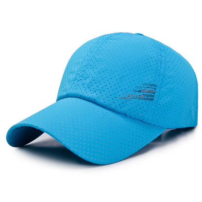 Summer Outdoor Sun Hats Quick Dry Women Men Golf Fishing  Adjustable Unisex Baseball Cap