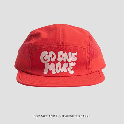 Fashion Thin Baseball Cap Quick-Dry Flat Brim Sports Mesh Cap