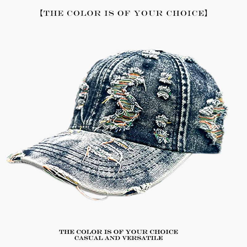 Sunshade Distress Versatile Street Peaked Caps