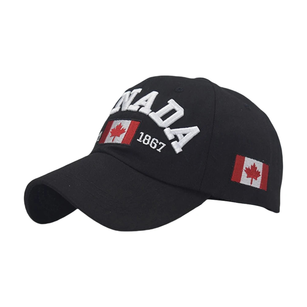 Canada Baseball Cap Maple Leaf Baseball Hat