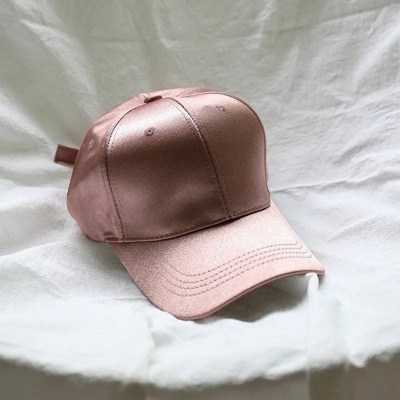 Women's Silk Baseball Caps