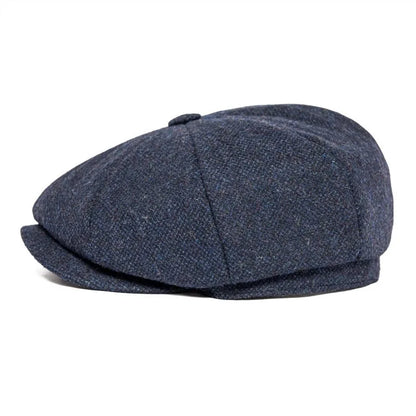 Autumn Winter Men's Newsboy Hat Wool Blend Male Beret Men And Women