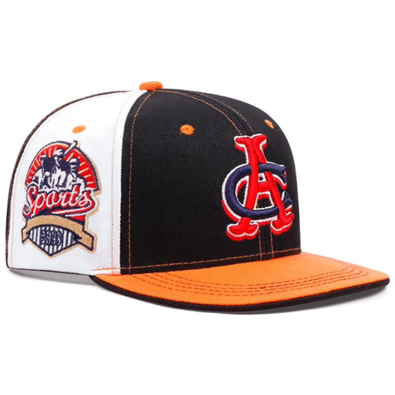 Personalized Baseball Hat CA Embroidered Fashion Street HipHop Hat