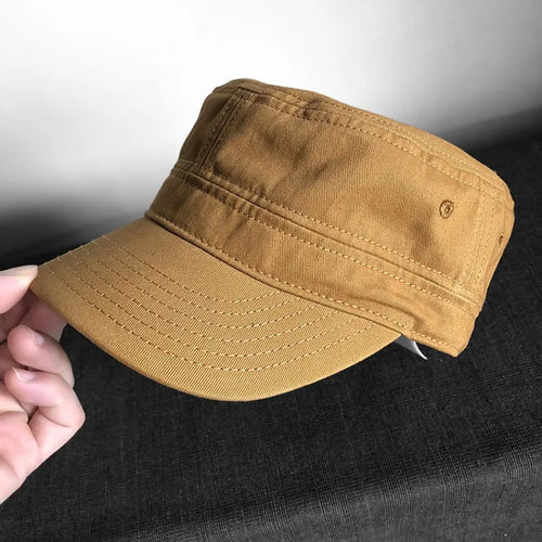 Unisex Pure Cotton Military Hats