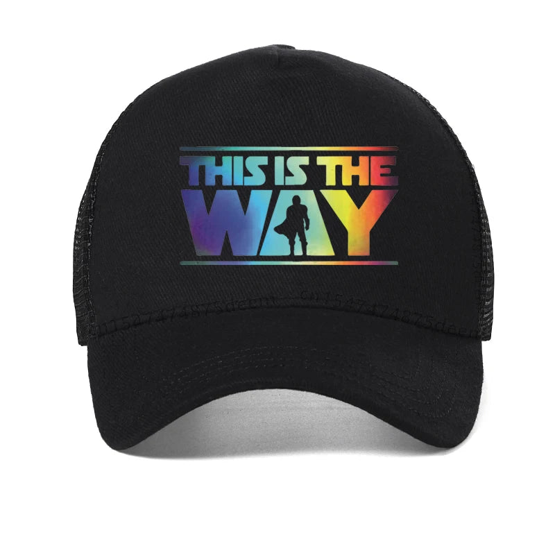 The Mandalorians This Is The Way Men Baseball cap Summer