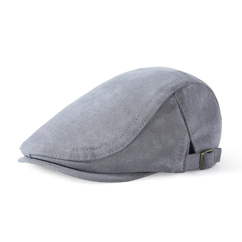 Deerskin Fleece Cap Ins Light Board Beret Trendy