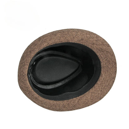 High Quality Men Summer Hats Wholesale British Retro Jazz Hats