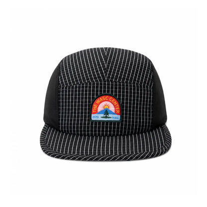 Korean Style Retro Plaid Flat Brim Baseball Cap Women