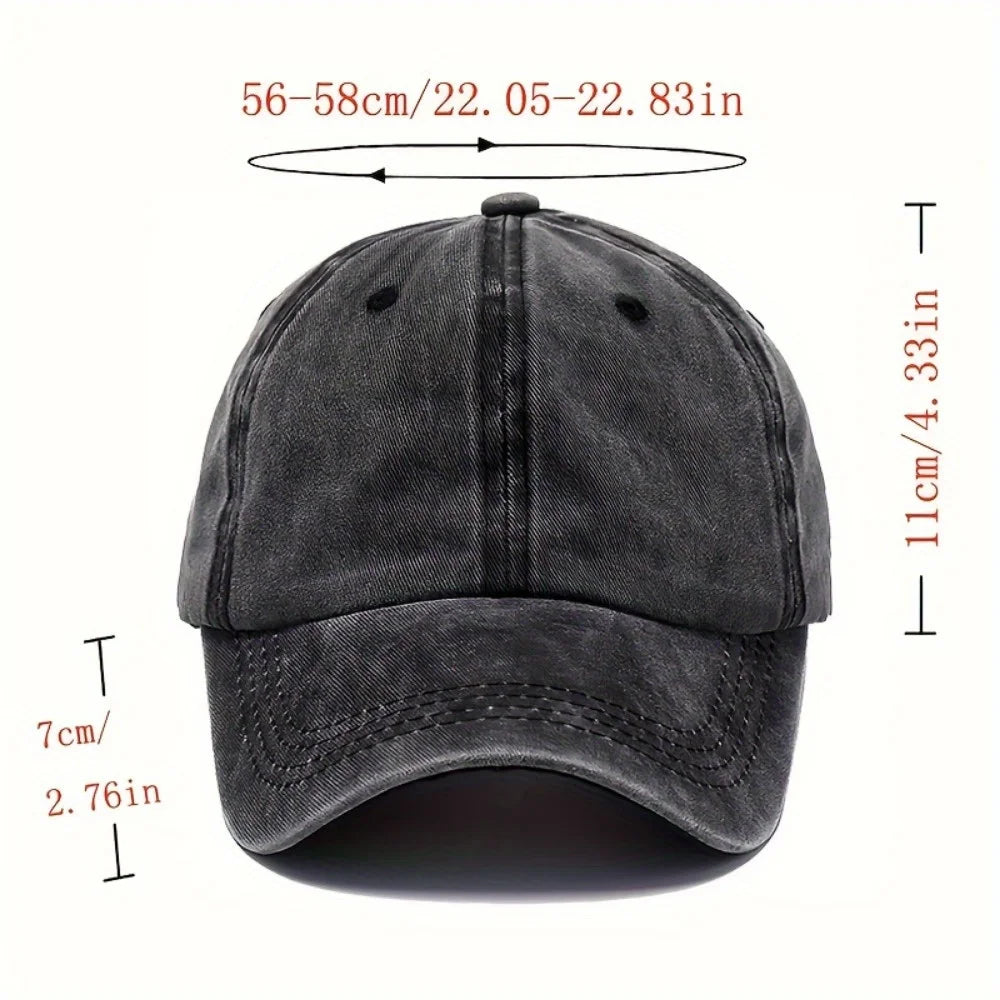 Baseball Cap for Spring and Autumn for Young Male and Female Students