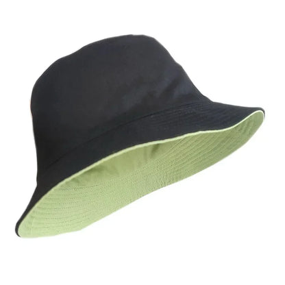 Bucket Hats Women Big Size Double-sided Fisherman Cap Summer Large Size Hip Hop