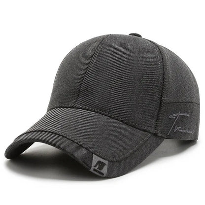 High Quality Solid Baseball Cap  Men's Outdoor Cotton Cap