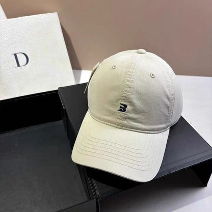 Casual Monogram Cotton Baseball Cap For Men And Women