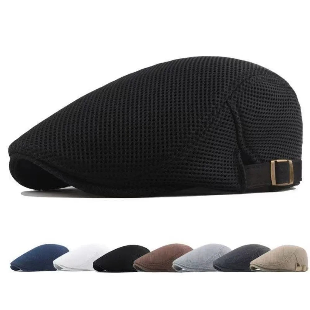 Newsboy Cap Versatile Mesh Beret Cap