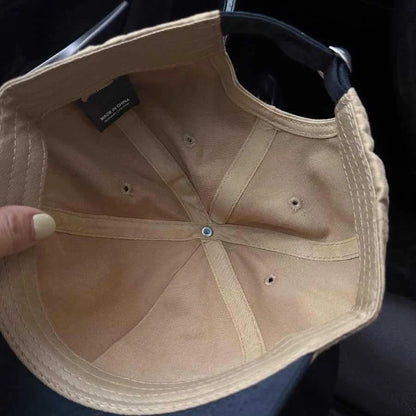 American Retro Color-Block Baseball Cap