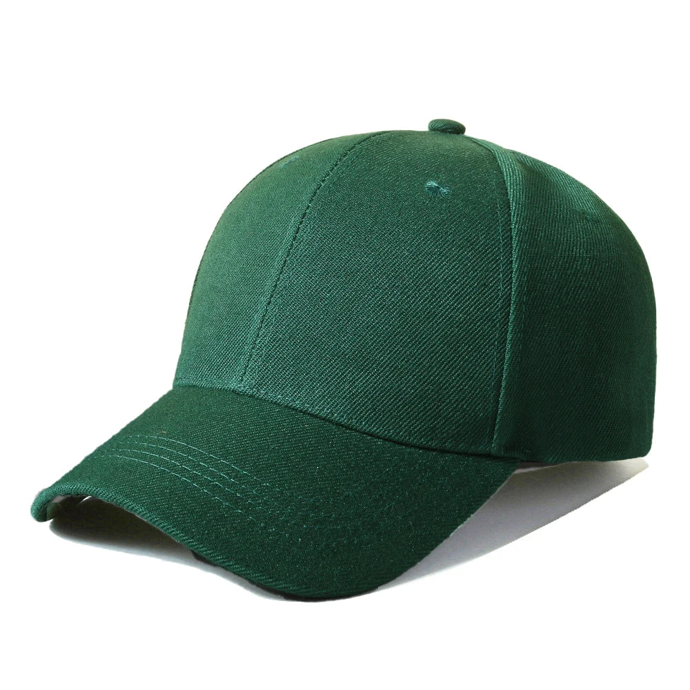 Classic Plain Baseball Cap for Men and Women