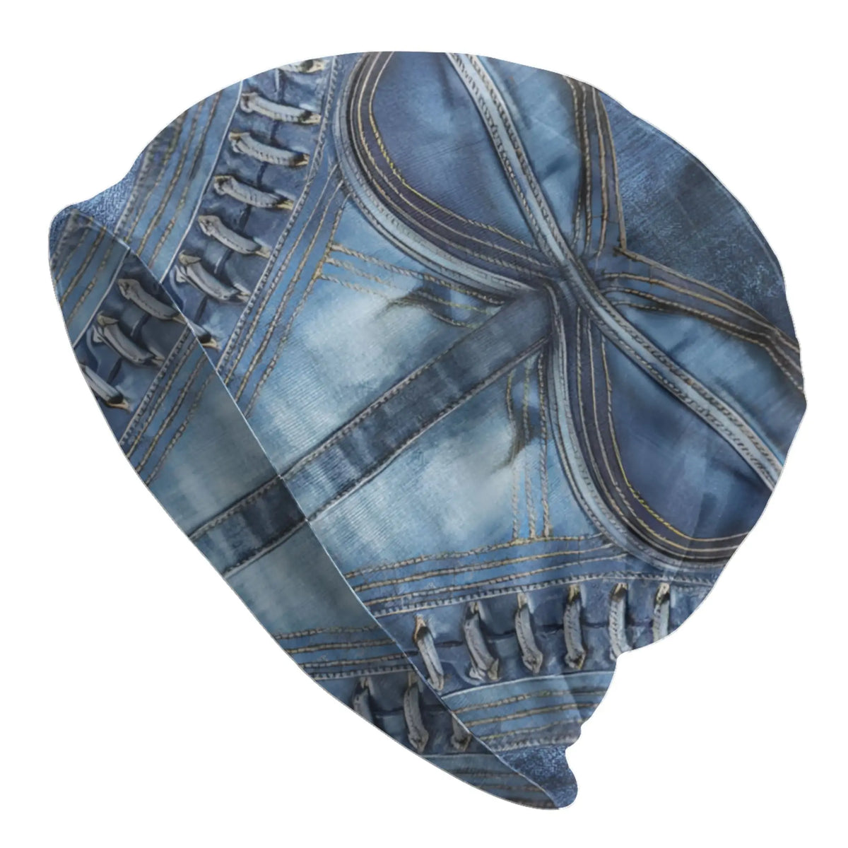 Jeans Style Bonnet Hats Cool Knitting Hat For Women Men
