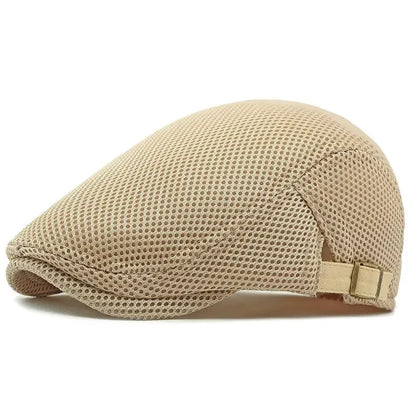 Spring And Summer Polyester Print Newsboy Caps