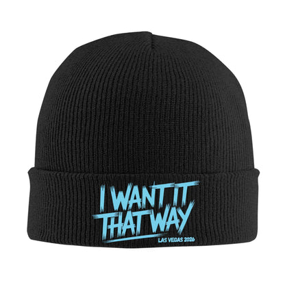 Backstreets Into The Millenniums Tour Boy Knitted Hat