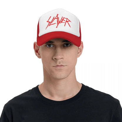Slayers Logo Trucker Hats Men Women Fashion Dad Hat