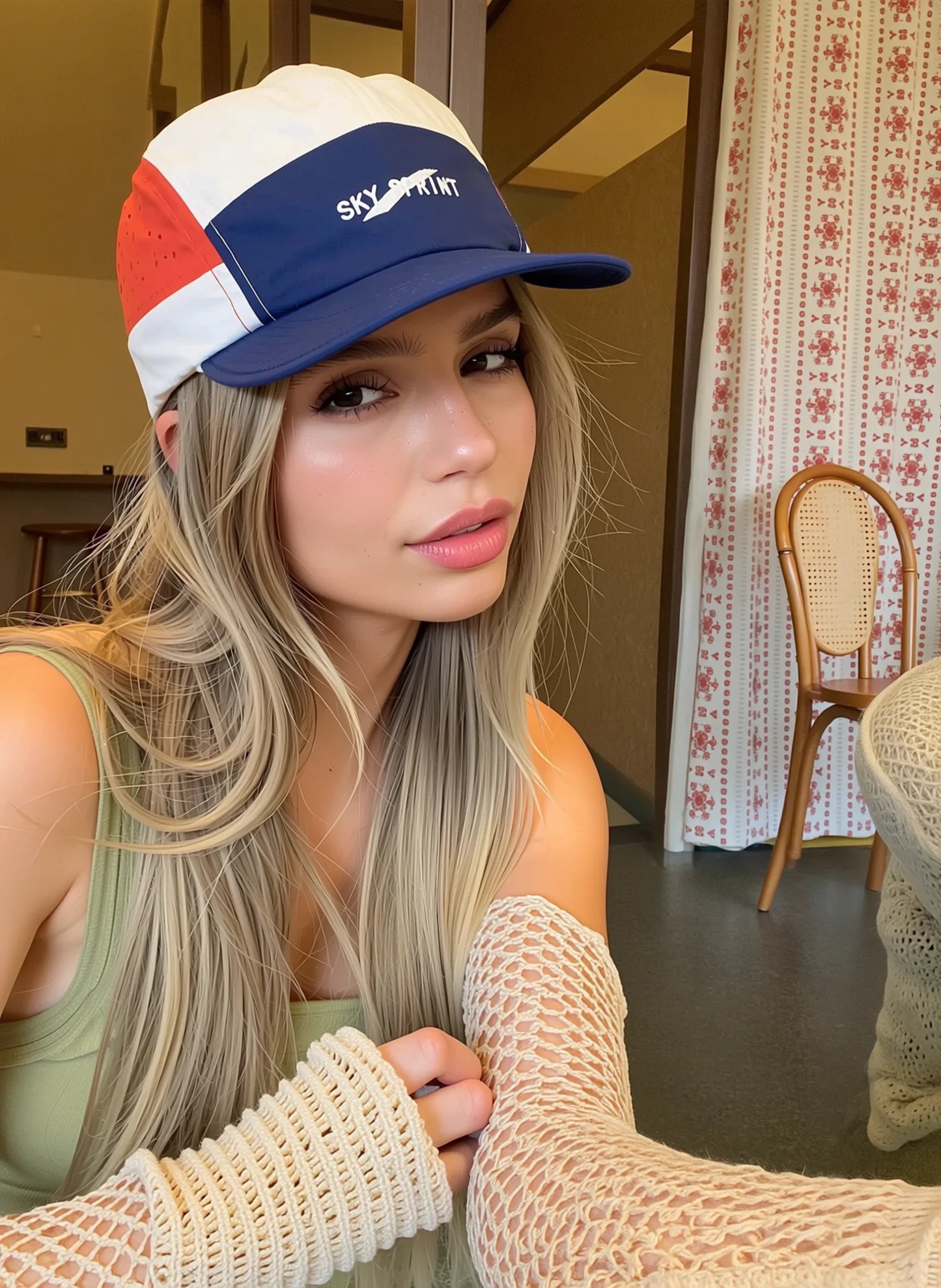 American-Style Quick-Drying Lightweight Short-Brimmed Baseball Cap