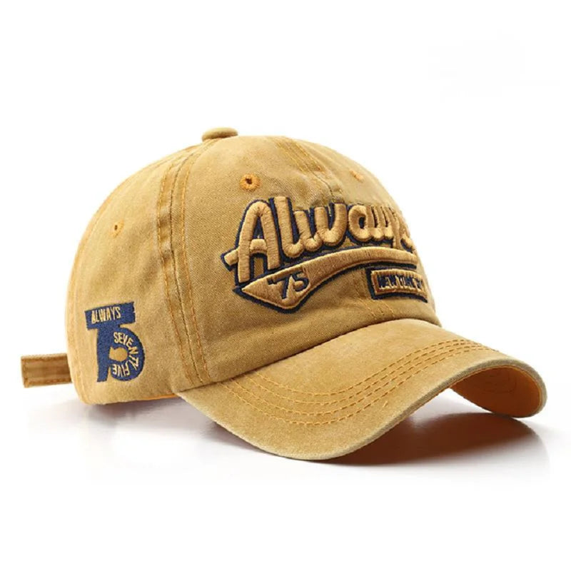 1/6PCS/Set Embroidered Baseball Cap For Women Men Spring Summer