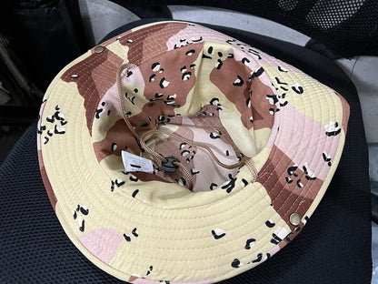 Six Color Desert Chocolate Crumbs, Six Sand Sun Protection Round Edged Mud Hat