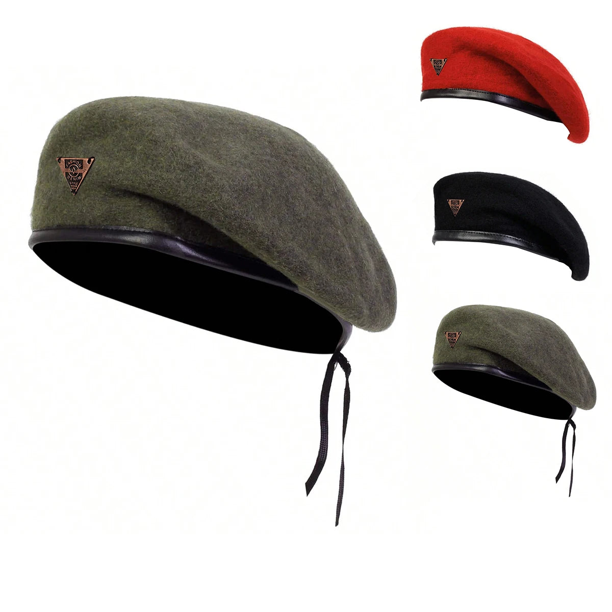 Autumn And Winter Warm Berets Flat Caps