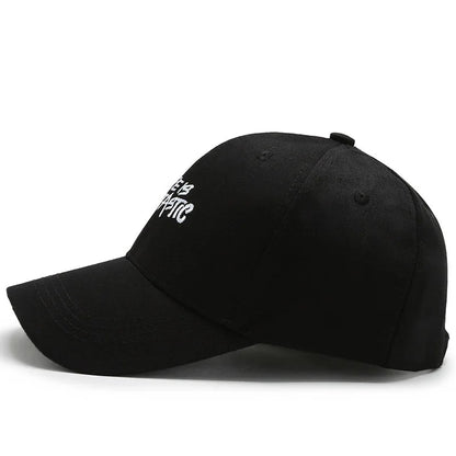 Trendy Embroidered Rock - style Baseball Cap with Unique Logo