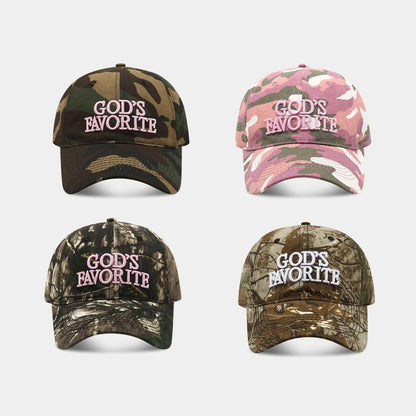 3D Embroidery Unique Retro Camo Baseball Hat Camouflage Jungle Tactics