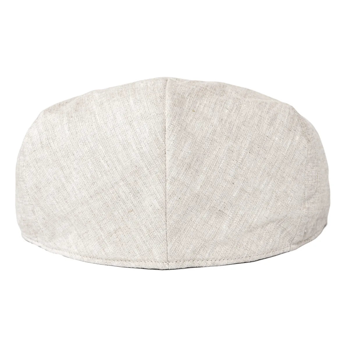 Linen Flat Cap For Men Women Herringbone Linen Newsboy Cap