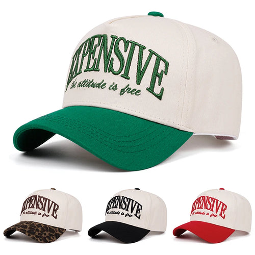 Simple Creative Hip Hop Hat Letter Expensive Embroidered Decorative Hat