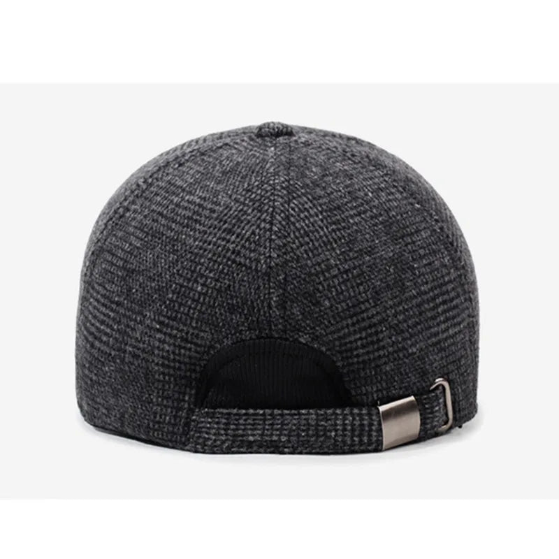 New Winter Fleece-Lined Plush Thickened Warm Baseball Caps