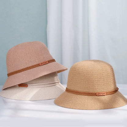 Women Straw Hats Panama UV Protection Sun Visor