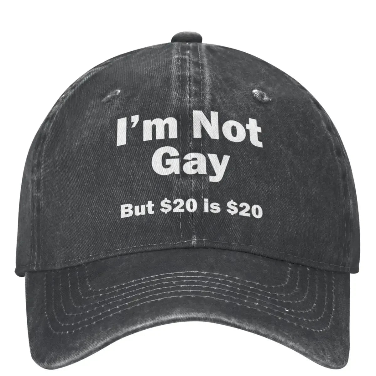 Denim Baseball Cap Funny Quotation Outdoor Sport Trucker Hat