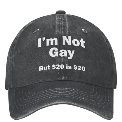 Denim Baseball Cap Funny Quotation Outdoor Sport Trucker Hat