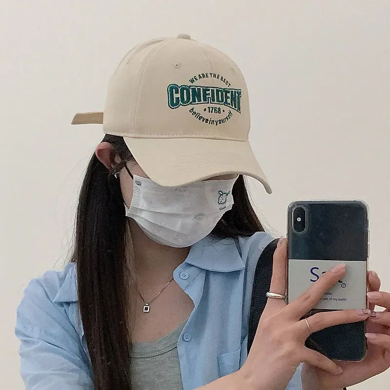 Letter Hip Hop Hats for Women Men