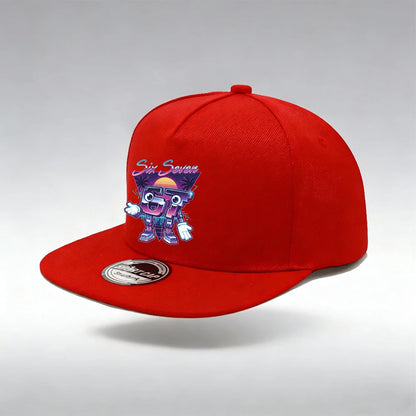 1/2PC67 Robot Patterned Baseball Cap