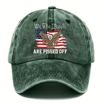 Eagle Print Pattern Street Retro Baseball Cap