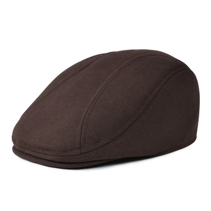 Jangoul Adjustable Beret For Male Summer Spring Newsboy Caps Classic Retro Flat Cap
