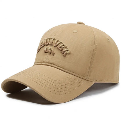 New Spring Two-Tone 3D Embroidered Baseball Cap